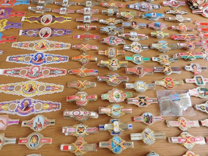 Top Verzameling Sigarenbandjes - Merk, Fabriek, Reclame, Antiek en Kunst, Antiek | Speelgoed