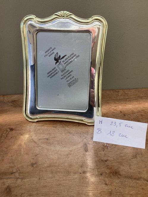 Lijst (20) - Glas, Verzilverd - Prachtig kavel fotokaders, Antiek en Kunst, Antiek | Meubels | Tafels