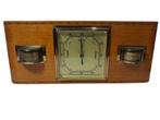 sbf Aneroid barometer - Glas, Hout, Metaal - sBf, Antiek en Kunst