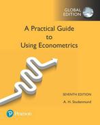 Using Econometrics: A Practical Guide, Global Edition, Boeken, Verzenden, Gelezen, H. Studenmund A.