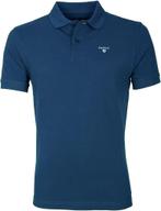 Barbour Poloshirt Uni Blauw maat Maat 52/54 (L) Heren, Kleding | Heren, Polo's, Maat 52/54 (L), Barbour, Nieuw, Verzenden