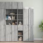 vidaXL Armoire de rangement mince sonoma gris, Maison & Meubles, Verzenden, Neuf