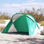 vidaXL Strandtent 2-persoons pop-up waterdicht zeegroen, Caravans en Kamperen, Tenten, Verzenden, Nieuw