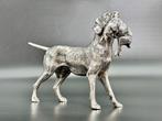 Figuur - Figura del perro en plata 915 - .915 zilver, Antiek en Kunst