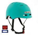 Sajan Fietshelm - Skatehelm - Helm Mat-Turquoise  - LED, Vélos & Vélomoteurs, Accessoires vélo | Casques de vélo, Verzenden