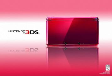 Nintendo 3DS Rood in Doos (Nette Staat & Krasvrije Schermen), Ophalen of Verzenden