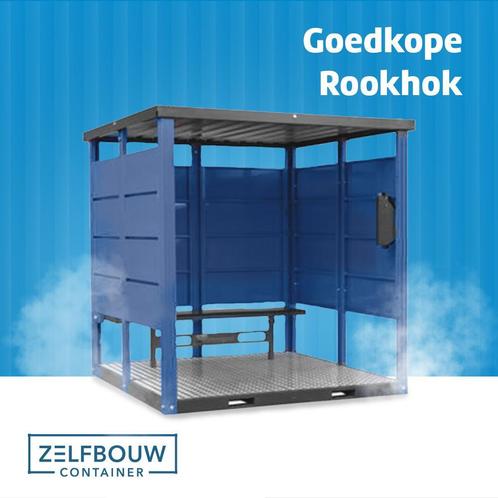 Goedkoop 2x2 rookhok - voldoet aan rookverbod, Articles professionnels, Machines & Construction | Abris de chantier & Conteneurs