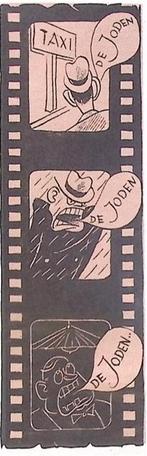 Joden krijgen weer de schuld op spotprent (lijst optie), Verzenden