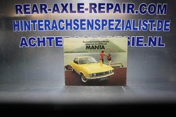 Folder Opel Manta A uit Finland. (Autoboeken  Folders) beschikbaar voor biedingen