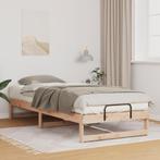 vidaXL Bedombouw met Draaghandvatten Bruin 100 x 220 cm, Verzenden, Nieuw
