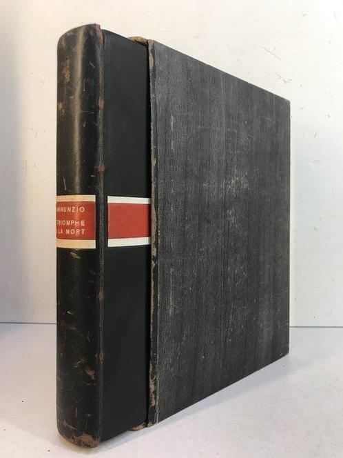 Gabriel dAnnunzio / Sylvain Sauvage - Triomphe de la mort, Antiek en Kunst, Antiek | Boeken en Manuscripten