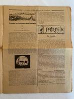 Le Blé Qui Lève – 1924 – Illustration d’Hergé – Rare