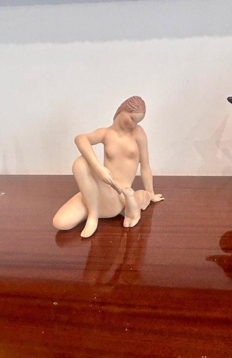 Le Bertetti - Figuur - Il riposo del Pescatore - Keramiek, Antiek en Kunst, Antiek | Glaswerk en Kristal