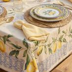 Tafelkleed Gobelin Mediterranea – Citroenen en Geweven