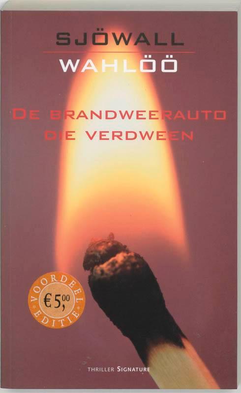De brandweerauto die verdween / Sjöwall & Wahlöö Maj Sjöwall, Boeken, Thrillers, Gelezen, Verzenden