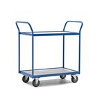 Gebruikte Tafelwagen 2 duwbeugels, Doe-het-zelf en Bouw, Transportwagens, Ophalen of Verzenden, Gebruikt