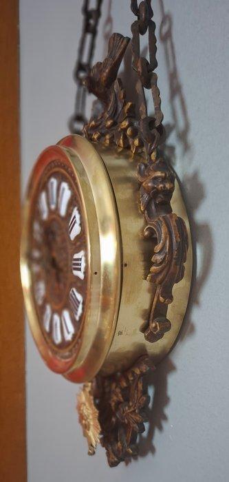 Cartel klok - DEUGENE FARCOT - Messing - 1900-1910, Antiek en Kunst, Antiek | Klokken