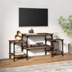 vidaXL Tv-meubel 117x35x52 cm bewerkt hout gerookt, Verzenden, Nieuw