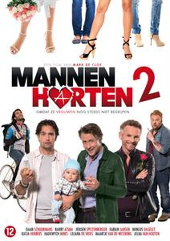 Mannenharten 2 op DVD, Cd's en Dvd's, Dvd's | Komedie, Nieuw in verpakking, Verzenden