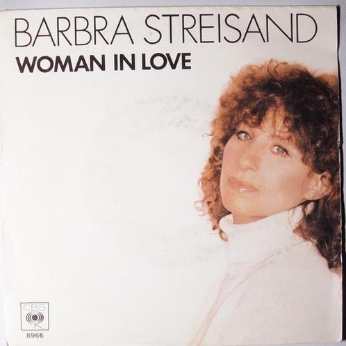 Barbra Streisand   - Woman in love - Single, CD & DVD, Vinyles Singles