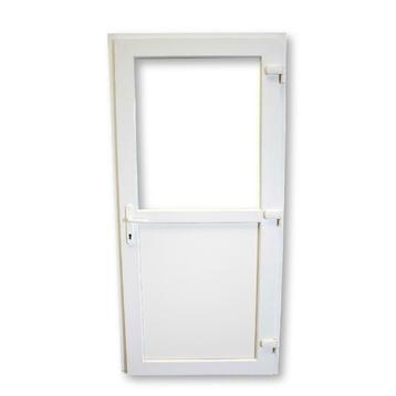 PVCbuitendeuren 98x204 ideaal voor garage,schuur of tuinhuis, Ophalen of Verzenden, Buitendeur