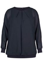 Shirt Zizzi ESTHER voile maat l, Verzenden, Nieuw