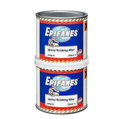 Epifanes Epoxy Finishing Filler 750ml set met verharder EPIF, Bricolage & Construction, Peinture, Vernis & Laque, Envoi