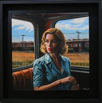 Fernando Cobo - Train trip (Hopper tribute)