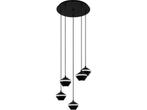 EGLO Perpigo - Hanglamp - GU10 - Ø 55,5 cm - Zwart (1 stuk), Verzenden