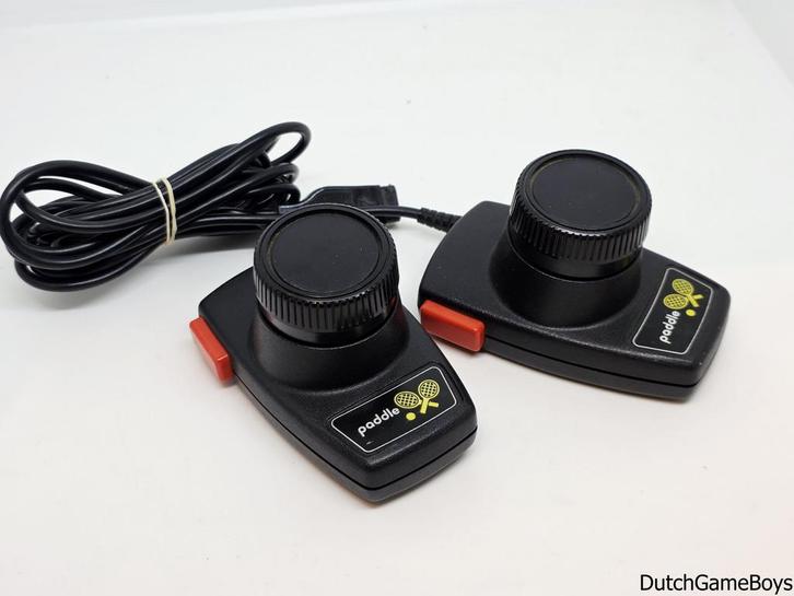 Atari 2600 - Paddle Controllers, Games en Spelcomputers, Spelcomputers | Atari, Gebruikt, Verzenden