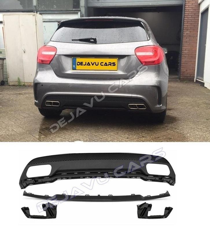 A45 AMG Look Diffuser voor Mercedes Benz A-Klasse W176, Autos : Divers, Tuning & Styling, Enlèvement ou Envoi