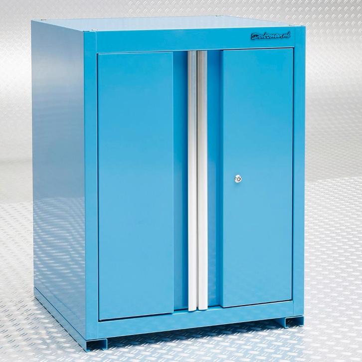 Datona Werkplaatskast PRO met 2 deuren - blauw - Datona, Doe-het-zelf en Bouw, Werkbanken, Ophalen of Verzenden
