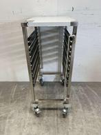 RVS Regaalwagen 6 x 1/1 GN gastronorm 95 cm Horeca, Ophalen of Verzenden, Nieuw in verpakking