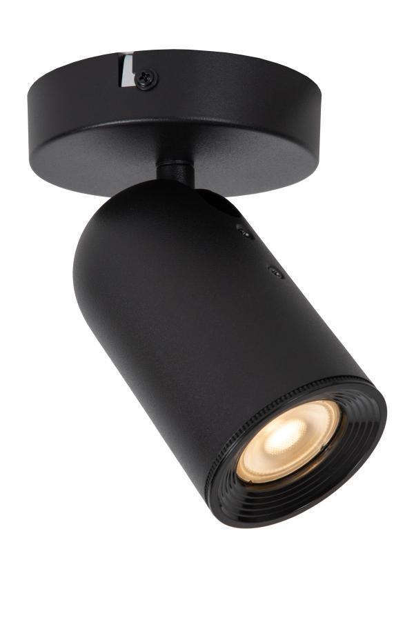 Lucide PUNCH Plafondspot 1xGU10 Zwart, Huis en Inrichting, Lampen | Plafondlampen, Nieuw, Metaal, Verzenden