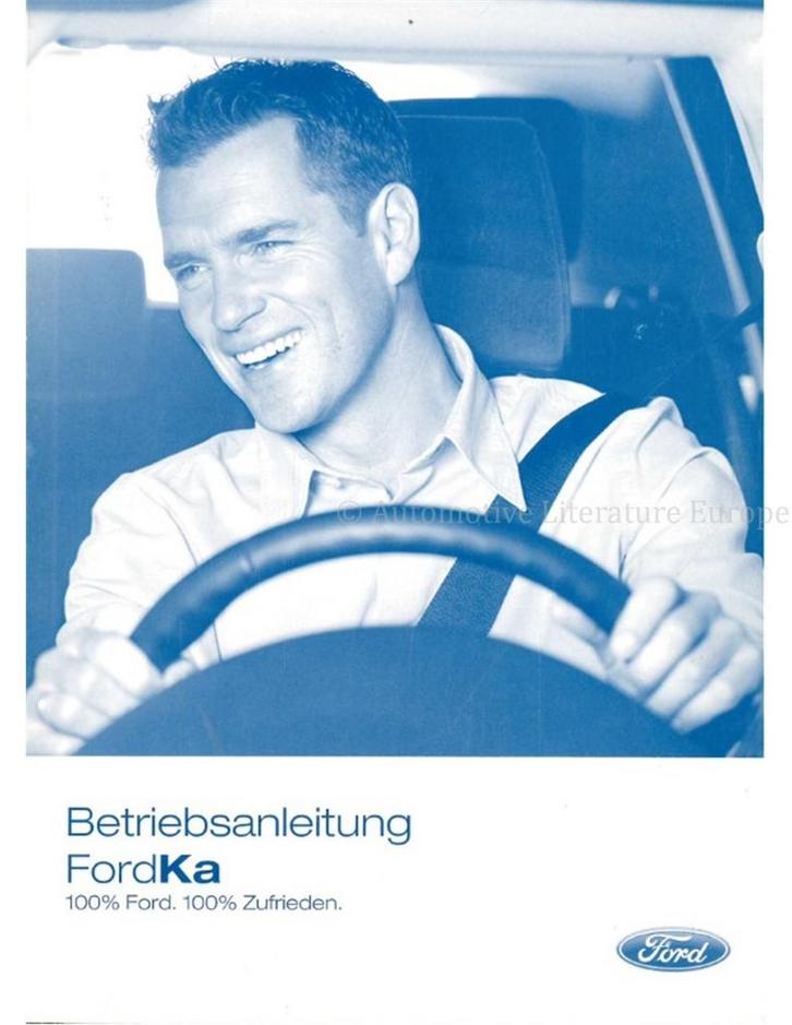 2006 FORD KA INSTRUCTIEBOEKJE DUITS, Autos : Divers, Modes d'emploi & Notices d'utilisation