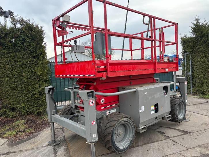 SkyJack SJ 6832 RT 12 m schaarlift schaarhoogwerker, Zakelijke goederen, Machines en Bouw | Liften, Steigers en Ladders, Ophalen