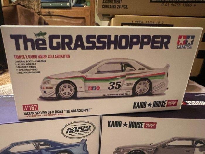 Tamiya, kaido house 1:64 - Modelauto (3) - Nissan Skyline, Hobby en Vrije tijd, Modelauto's | 1:5 tot 1:12