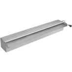 vidaXL Zwembadwaterval met LEDs rechthoekig 60 cm roestvrij, Tuin en Terras, Verzenden, Nieuw