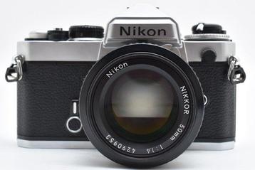 Nikon FE Silver Ai 1.4/50mm Appareil photo reflex