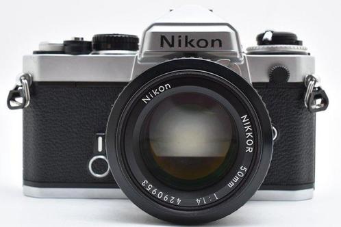 Nikon FE Silver Ai 1.4/50mm Appareil photo reflex, Audio, Tv en Foto, Fotocamera's Analoog