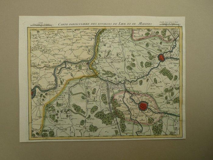 België - Mechelen / Lier / Dendemonde; G. Dheulland - Carte, Boeken, Atlassen en Landkaarten