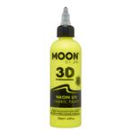 Moon Glow Neon UV Fabric Paint 125ml Intense Yellow 125ml, Hobby en Vrije tijd, Nieuw, Verzenden