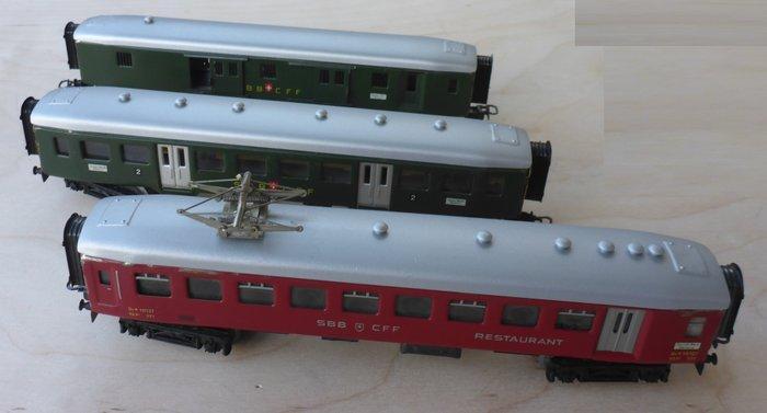 Märklin H0 - 4017 4035 4038 - Elektrische locomotief (3) -, Hobby en Vrije tijd, Modeltreinen | H0