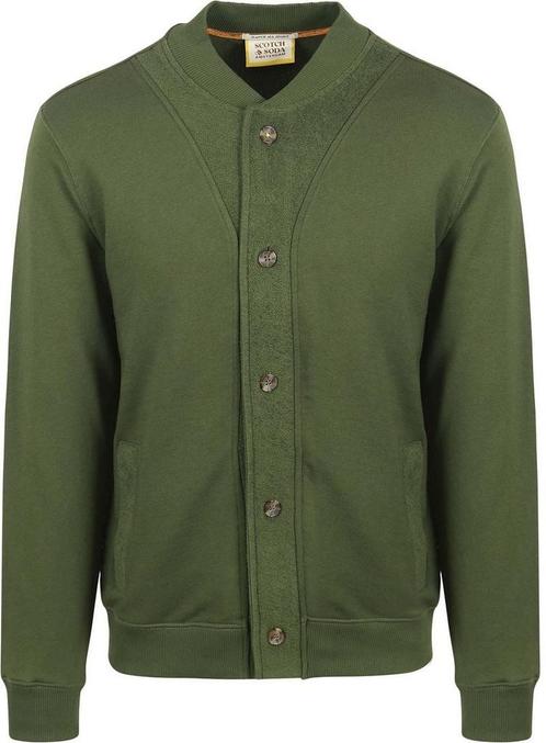 Scotch and Soda Cardigan Groen maat Maat 52/54 (L) Heren, Vêtements | Hommes, Pulls & Vestes, Envoi