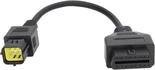 Husqvarna 6 Pins OBD - 16 Pins OBD2 Verloopkabel Motorfiets, Auto diversen, Autogereedschap, Verzenden