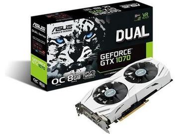 ASUS DUAL-GTX1070-O8G - GeForce GTX 1070 - 8 GB GDDR5 -, Verzenden