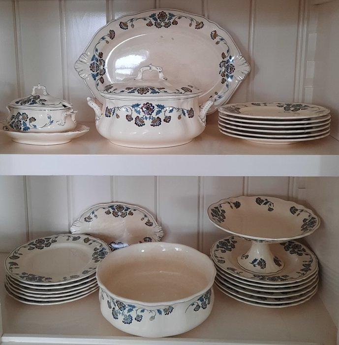 Longchamp - Terre de Fer - Tafelservies (24) - model, Antiquités & Art, Curiosités & Brocante