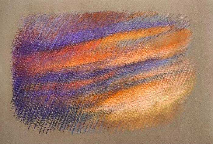 Malgorzata Krakowiak - Sky n*1 -XL, Antiek en Kunst, Kunst | Schilderijen | Modern