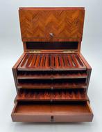 Sigarendoos - Sigaren humidor - Chevron en parelmoer