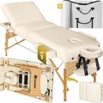 tectake® 3-Zone Massagetafel - 218x102x65cm - Mobiele Massag, Verzenden